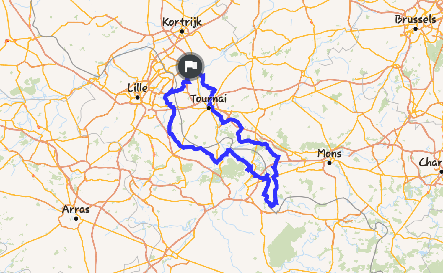 Balade du tour du hainaut 2022