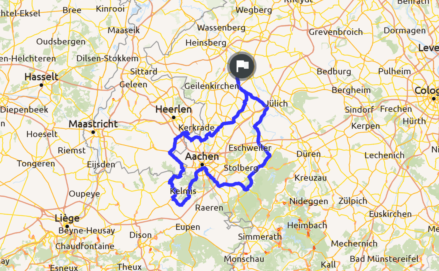 Rund um Aachen & Dreiländereck