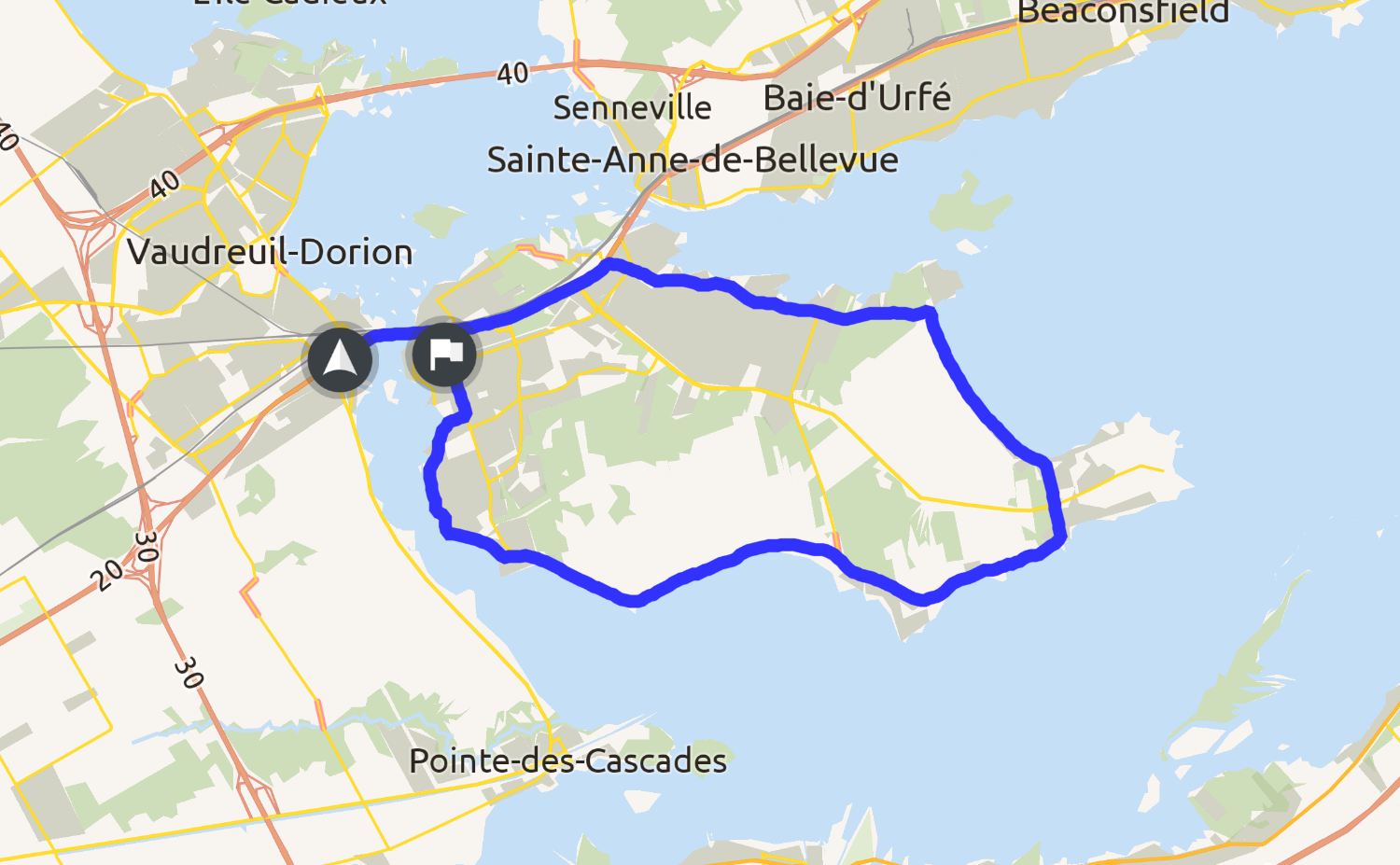 Ile Perrot Loop